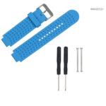 Bracelet Garmin Type 8 en silicone rouge, adapté au Forerunner 230