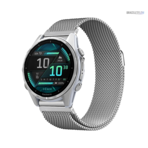 Bracelet Quick-Fit 20mm en acier inoxydable, couleur argent