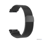 Bracelet Quick-Fit 20mm, teinte noire en acier inoxydable