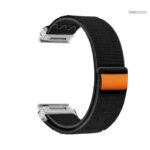 Bracelet Quick-Fit 20mm en nylon, couleur rose