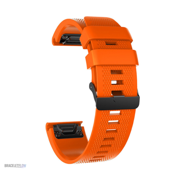 Bracelet en silicone 20mm, Quick-Fit, coloris violet