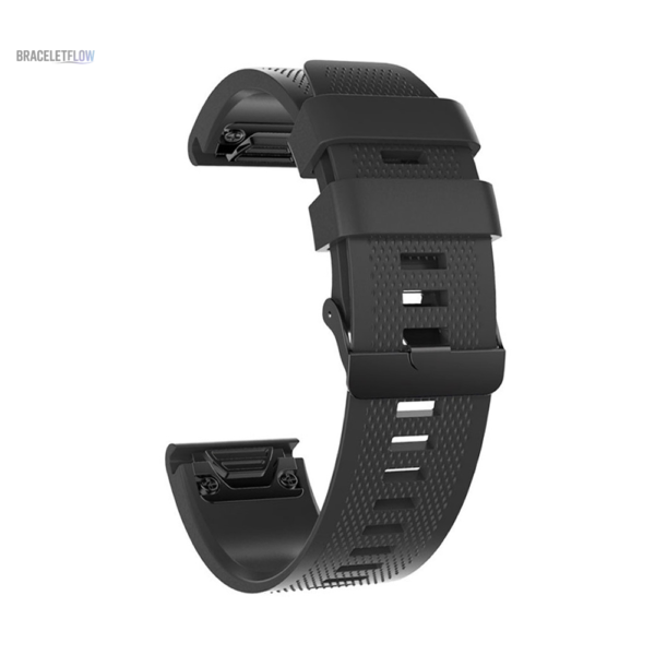 Bracelet Quick-Fit en silicone 20mm, version rouge