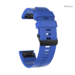 Bracelet Quick-Fit silicone 20mm, teinte grise
