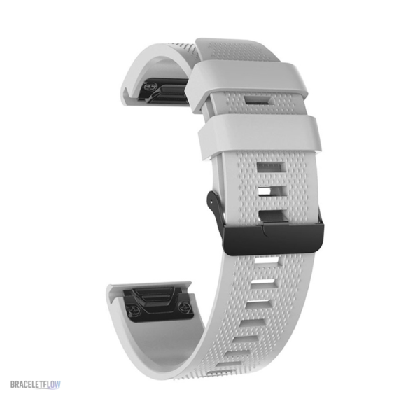 Bracelet Quick-Fit 20mm, choix jaune en silicone