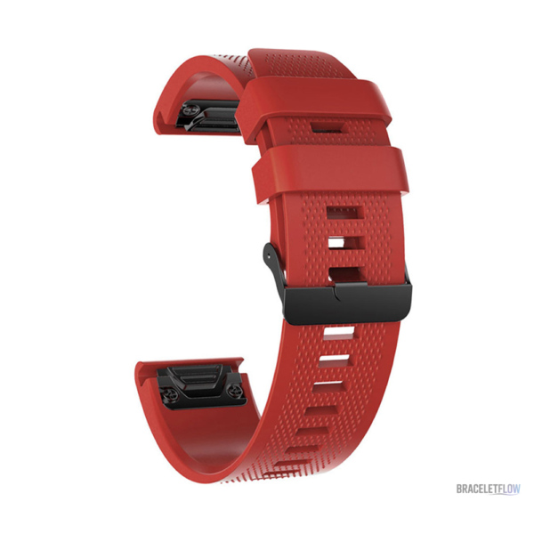 Bracelet silicone 20mm Quick-Fit, couleur cyan