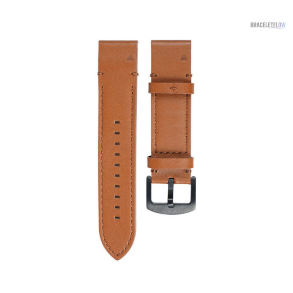 Bracelet Quick-Fit 22mm en cuir - option en couleur moderne