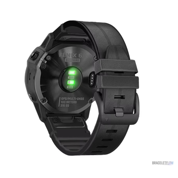 Bracelet Quick-Fit en cuir sportif 22mm disponible en 4 couleurs