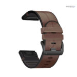 Bracelet Quick-Fit cuir 22mm, version rouge dynamique