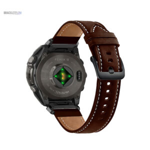 Bracelet Quick-Fit en cuir véritable 22mm, élégant et durable