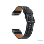 Bracelet 22mm Quick-Fit, accessoire chic en cuir authentique