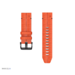 Cuir véritable et titane pour bracelet Quick-Fit 22mm