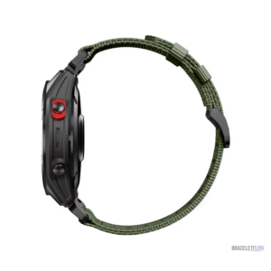 Bracelet Quick-Fit 22mm en nylon noir