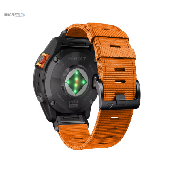 Bracelet Quick-Fit nylon 22mm, confort et style