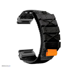 Bracelet Quick-Fit 22mm en nylon - couleur bleue