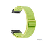 Bracelet Quick-Fit 22mm en nylon tressé bleu