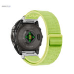 Bracelet Quick-Fit 22mm en nylon tressé noir