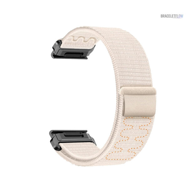 Bracelet nylon tressé Quick-Fit 22mm couleur rouge
