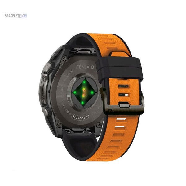 Bracelet Quick-Fit 22mm en silicone, disponible en 5 couleurs