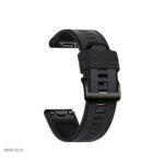 Bracelet Quick-Fit 22mm, option en silicone gris