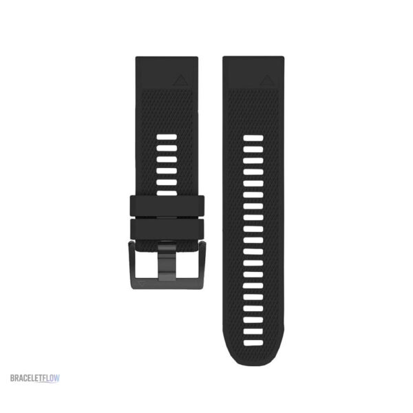 Bracelet Quick-Fit 22mm en silicone - nuance verte