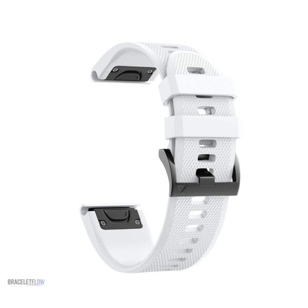 Bracelet Quick-Fit 22mm en silicone - teinte jaune