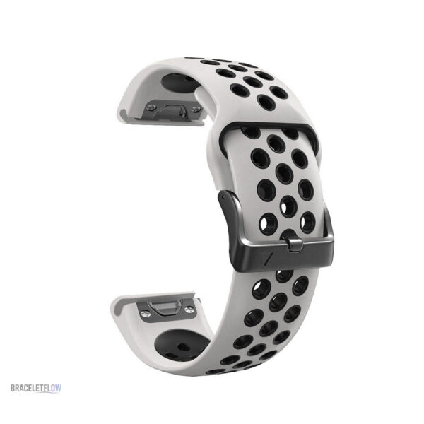 Bracelet Quick-Fit 22mm bleu, idéal pour les activités sportives