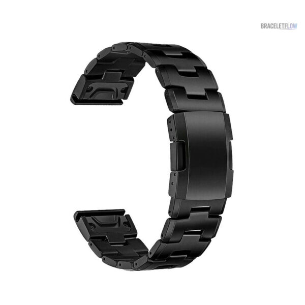 Bracelet Quick-Fit titane 22mm finition grise moderne
