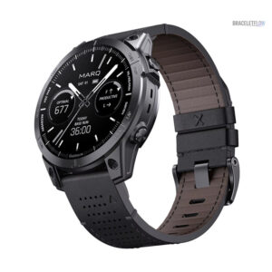 Cuir performance noir pour bracelet Quick-Fit 26mm