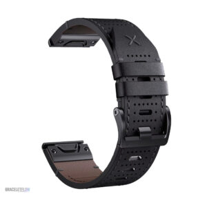 Bracelet 26mm Quick-Fit en cuir de haute qualité