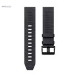 Bracelet Quick-Fit 26mm en cuir, couleur noire