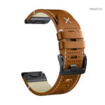Accessoire Quick-Fit 26mm en cuir noir résistant