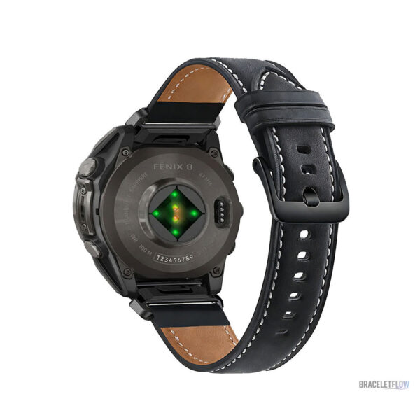 Bracelet Quick-Fit en cuir véritable 26mm