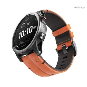 Bracelet Quick-Fit 26mm en cuir véritable, couleur noire