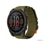 Bracelet Quick-Fit 26mm en nylon vert