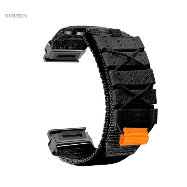 Bracelet Quick-Fit 26mm en nylon noir