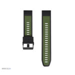 Bracelet Quick-Fit silicone 26mm - couleur verte