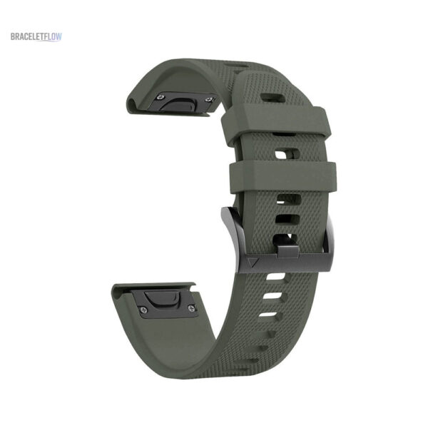 Bracelet Quick-Fit silicone 26mm couleur verte