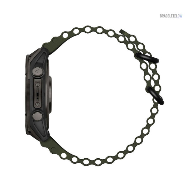Bracelet Quick-Fit 26mm vert, idéal pour le sport marin