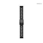 Bracelet Quick-Fit titane 26mm, couleur noire élégante