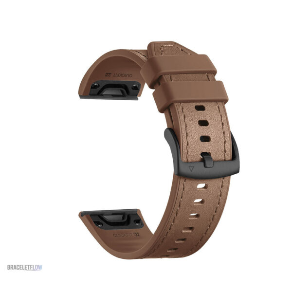 Bracelet Quick-Fit 20mm en cuir - style actif