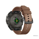 Bracelet Quick-Fit Run 22mm en cuir sportif