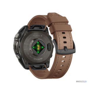 Bracelet Quick-Fit Run 22mm en cuir sportif