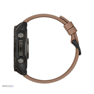 Bracelet Quick-Fit Run 22mm en cuir bleu