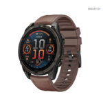 Bracelet Quick-Fit en cuir sportif, couleur bleu