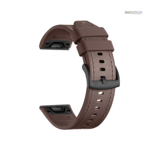 Bracelet Quick-Fit Run, cuir sportif vert