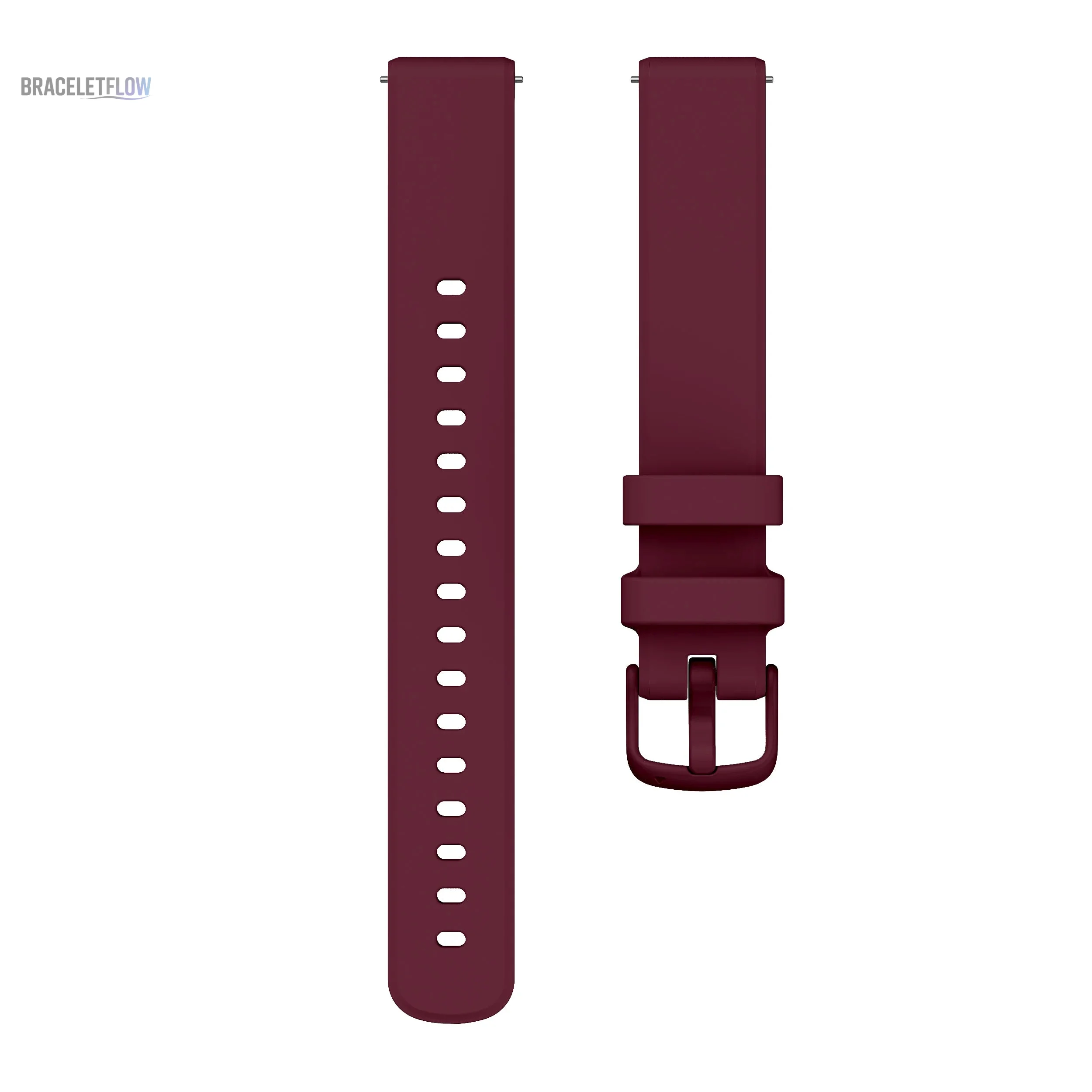 Bracelet 14mm Quick-Release en silicone, choix de couleurs