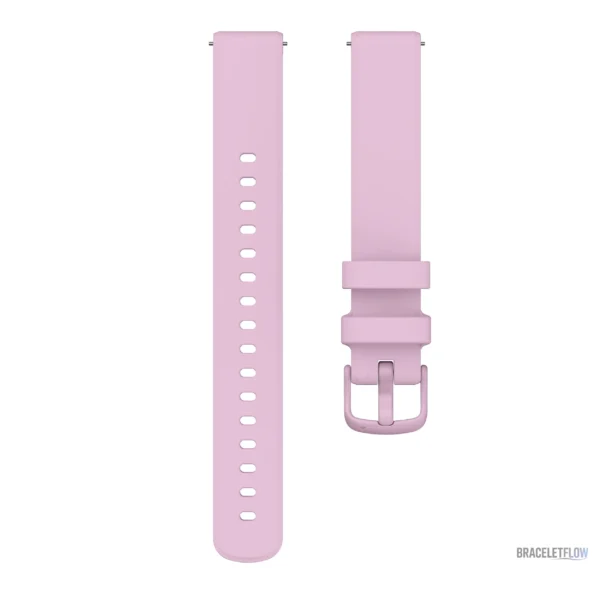 Bracelet silicone 14mm, options de couleurs variées, libération rapide
