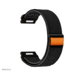 Bracelet 18mm en nylon tressé, couleur grise