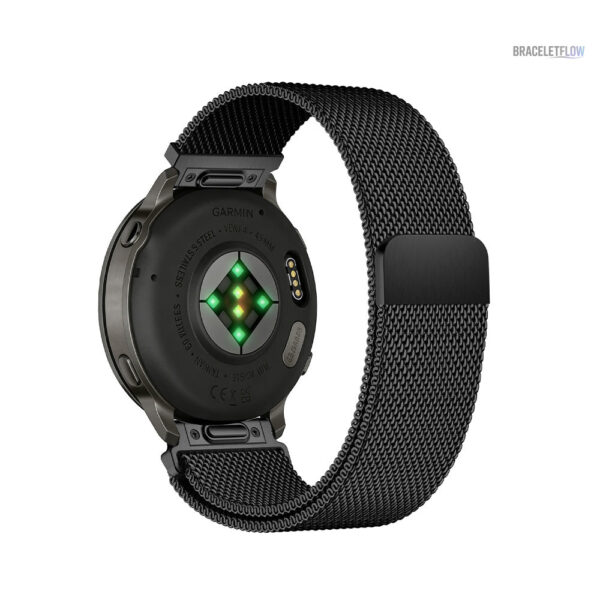 Bracelet Quick-Release 20mm en acier inoxydable milanais