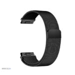 Bracelet ajustable 20mm en acier inoxydable, teinte noire